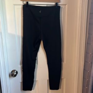 Zyia Moto Black Leggings size 8/10